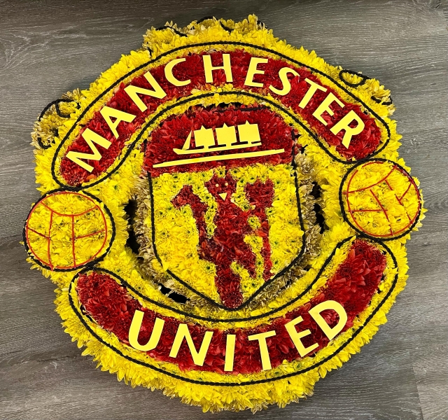 2D Manchester United Badge