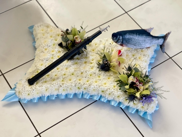3D Fishing Tribute Pillow